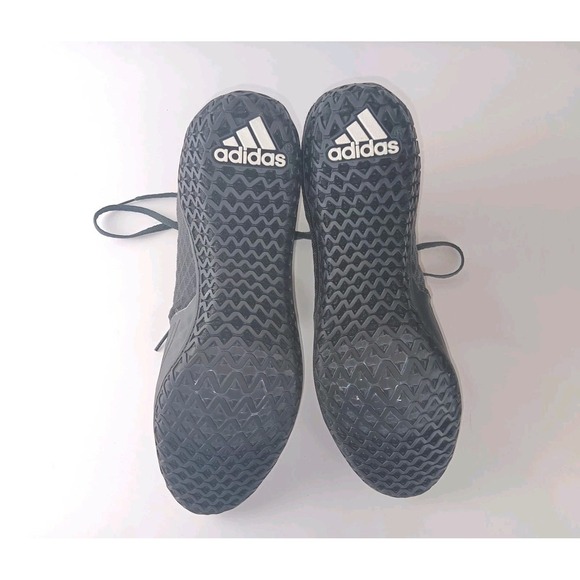 Adidas Mens Shoes Black Mat Wizard 4 Carbon Wrestling AC6971 Lace Up Size11.5 main image 9